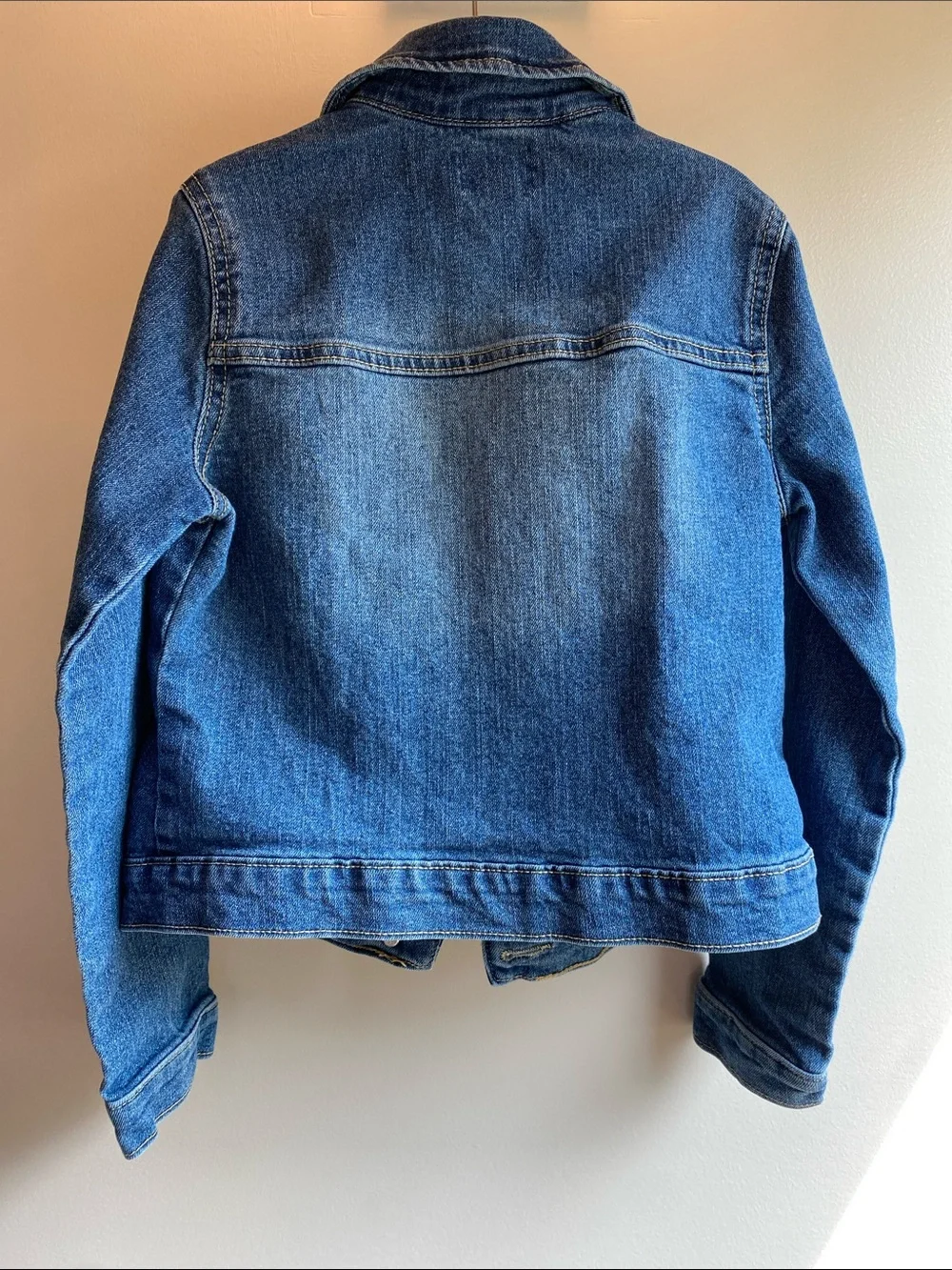 The Children's Place Blue Denim Jacket Size M 7/8